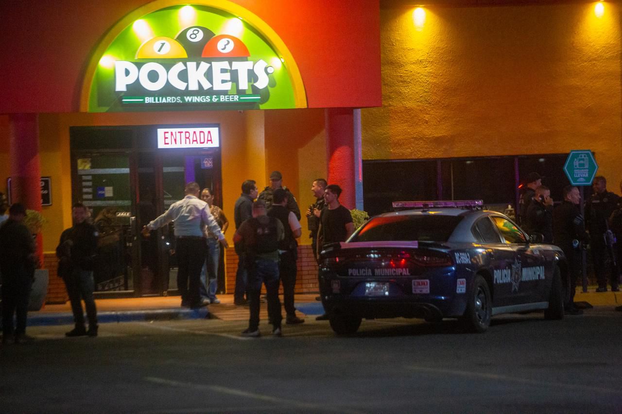 Disparos en billar Pockets generan movilización policiaca en Zona Río