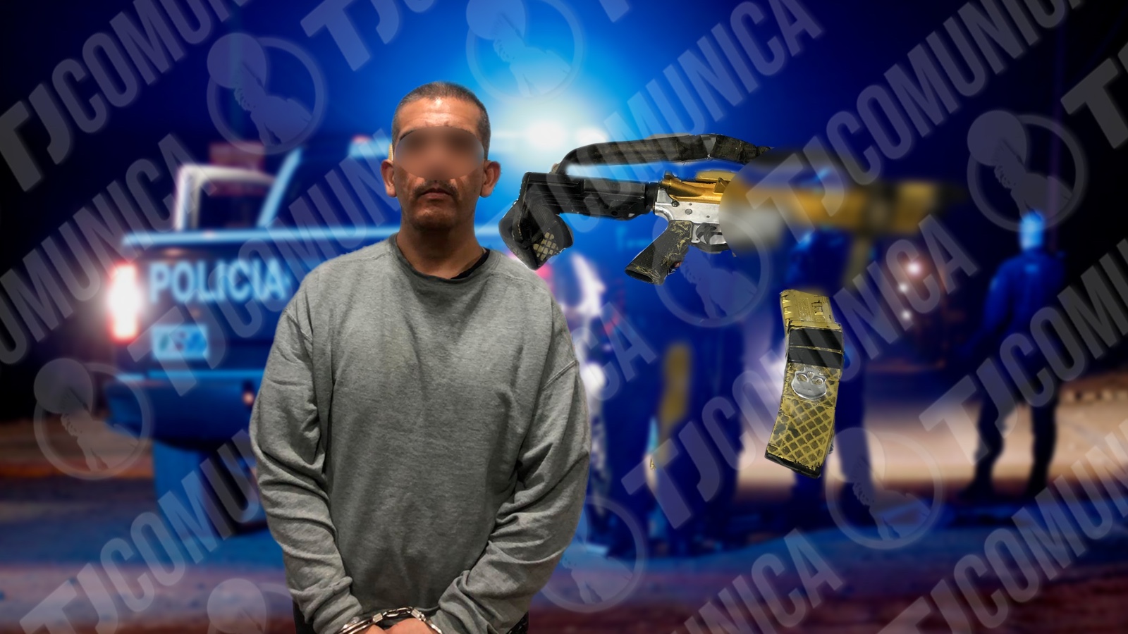 “El fierro lo agarré para defenderme de mi familia porque me quieren matar”; confesó tras ser asegurado por la municipal