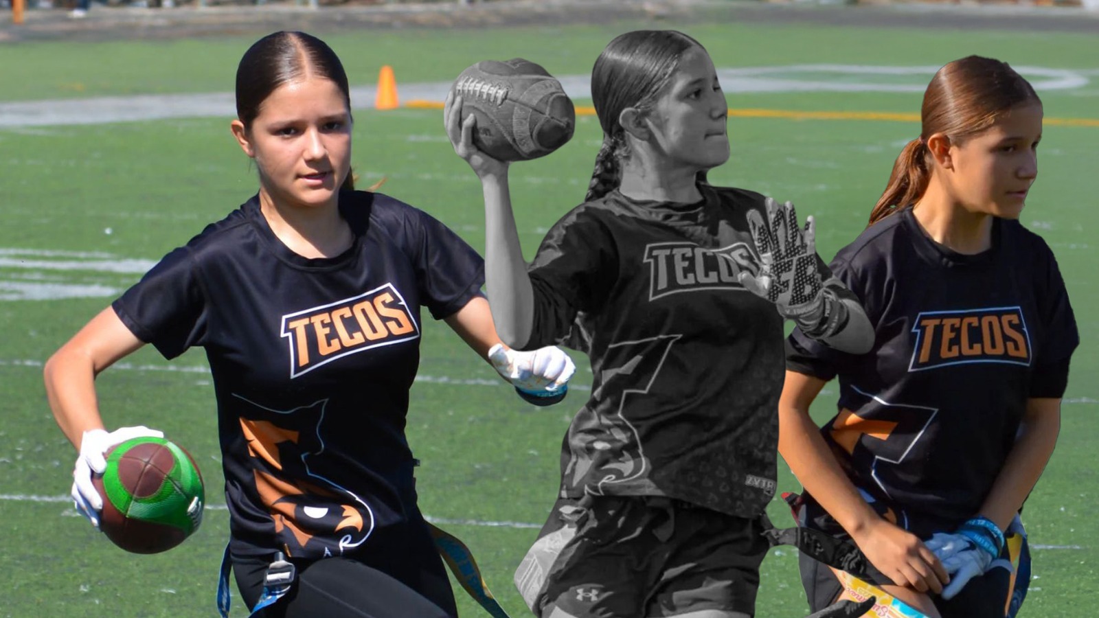 Jimena Hurtado, la joven tijuanense que representará a Baja California en el Nacional de Flag Football