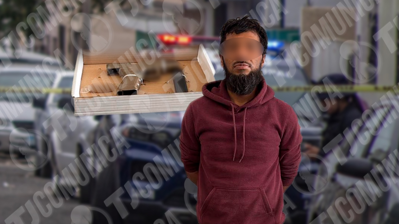 Detienen a hombre por atacar a balazos a una persona en la Zona Norte