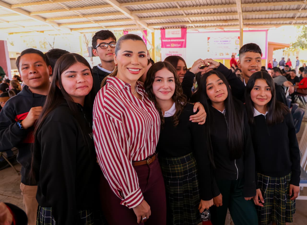 Gobernadora Marina del Pilar resalta impulso de la presidenta Claudia Sheinbaum para extender la beca Rita Cetina a primaria y preescolar