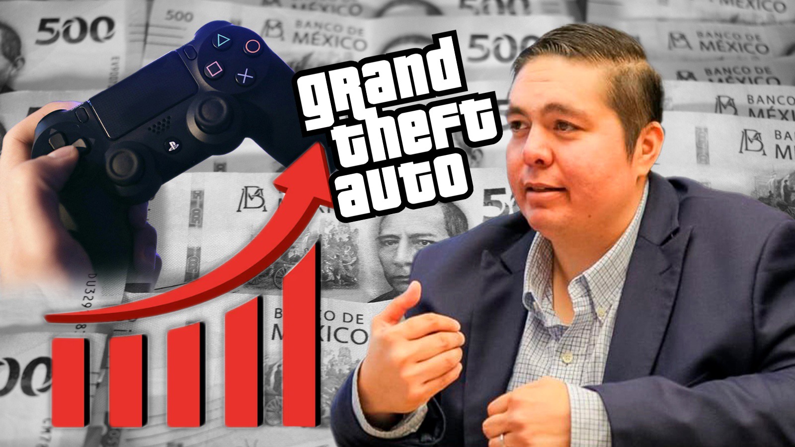 José Armando Fernández Samaniego, responsbale del aumento al impuesto en videojuegos. Si quieres comprar el Grand Theft Auto, vas a pagar mucho más debido a este diputado.