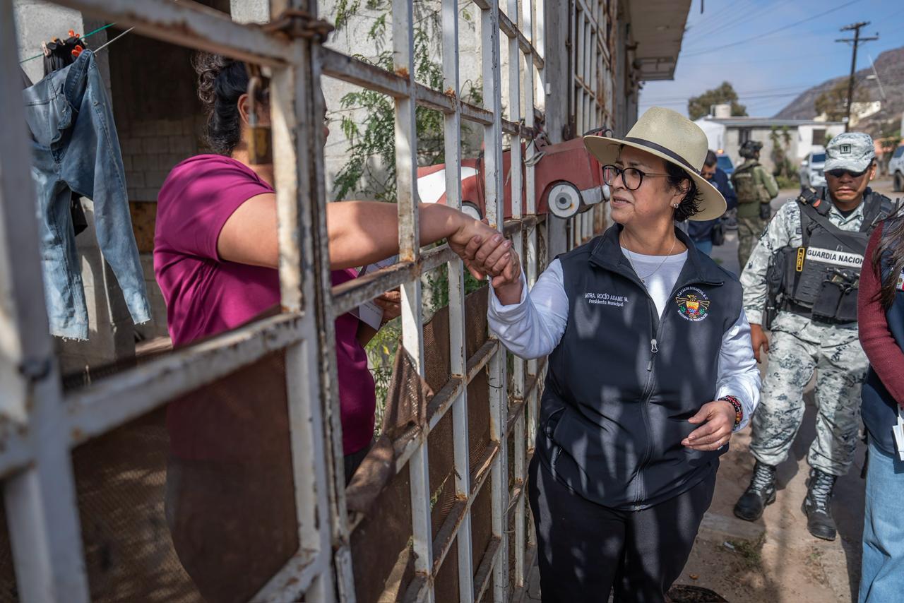 Rocío Adame Encabeza Jornada de Seguridad Histórica en la Colonia Venustiano Carranza