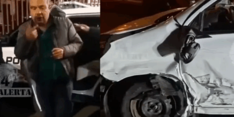 ¡Por borracho! Funcionario pierde su cargo tras chocar un taxi en estado de ebriedad en la CDMX