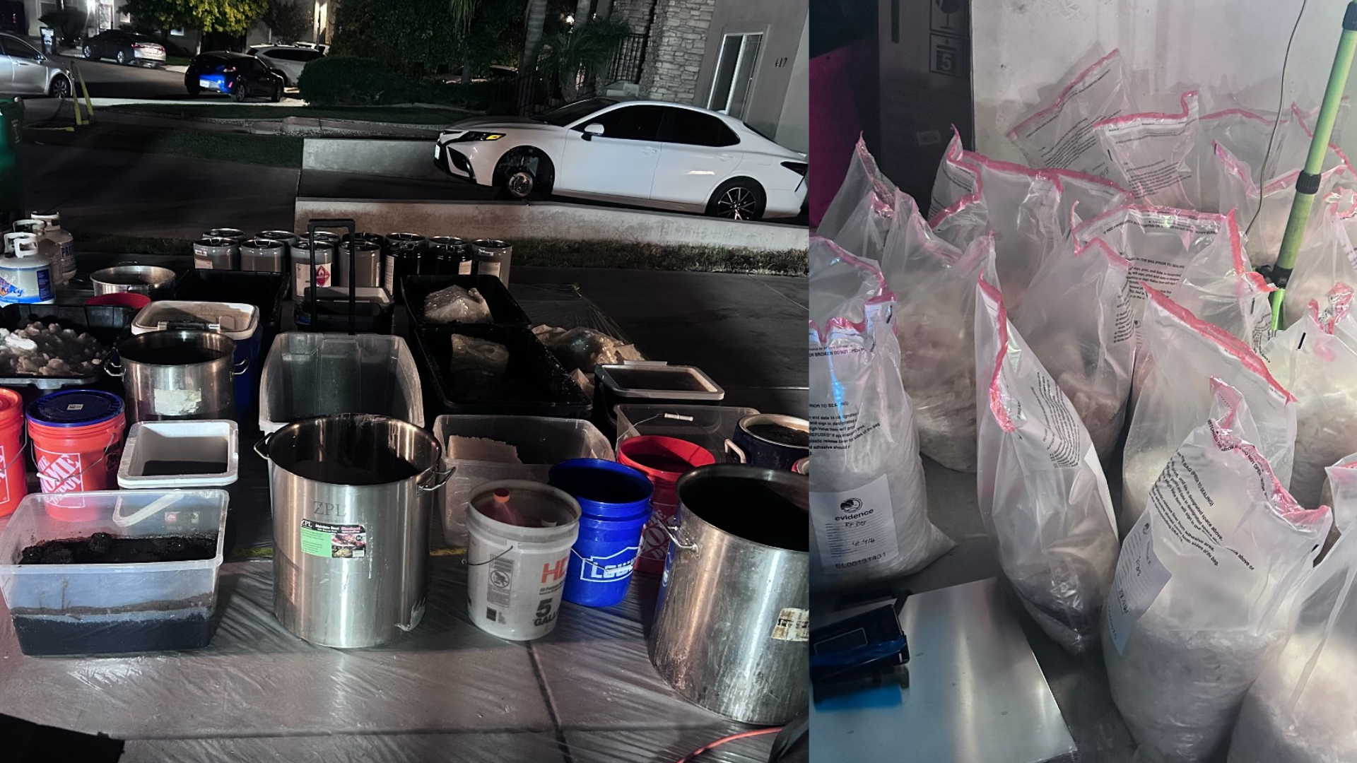 Desmantelan laboratorio de metanfetamina en el condado de Kern