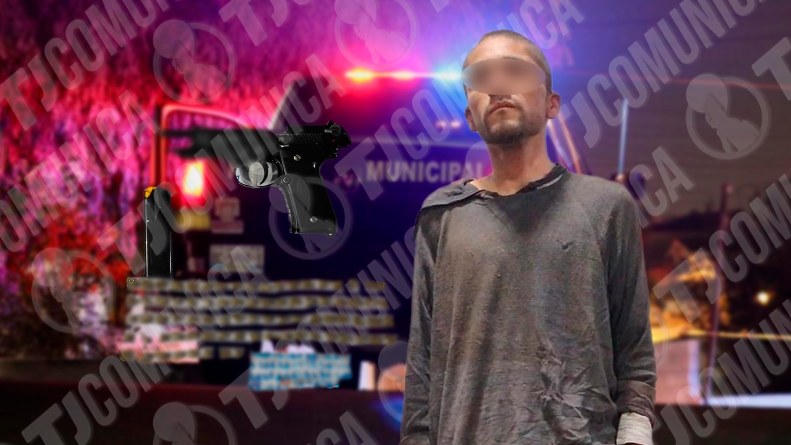 Cae “El Baer” armado con 140 dosis de droga en Cañón de las Carretas