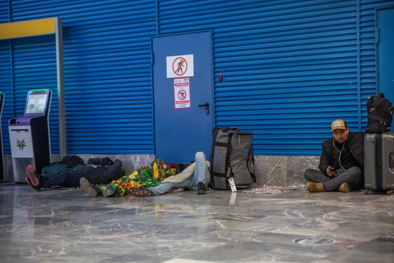 Retrasos en el Aeropuerto Internacional de Tijuana por mal clima