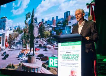”La seguridad es su causa”, afirma Jorge Ramos al rendir su Primer Informe Legislativo