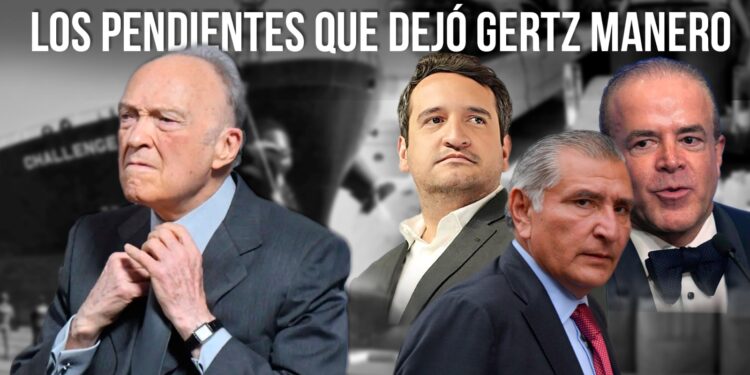 Estos son los casos pendientes que dejó Gertz Manero