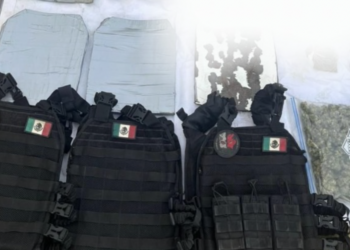 GRUPO DE COORDINACIÓN BC ASEGURA ARSENAL EN TECATE