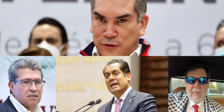 Alito Moreno y Noroña, entre los políticos con peor imagen