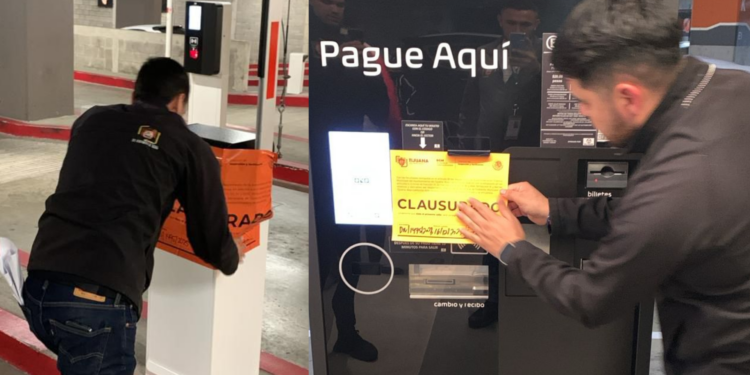 Clausuran dos estacionamientos por irregularidades en Tijuana