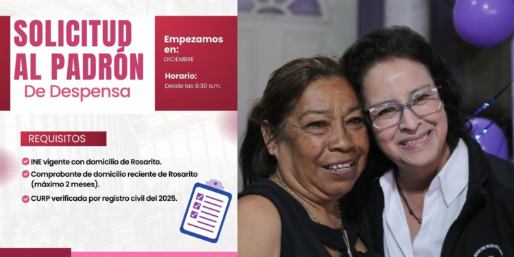 DIF Municipal recibe solicitudes para Padrón de Despensas