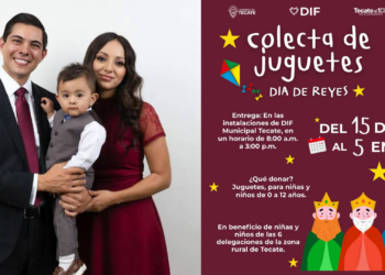 DIF Tecate invita a participar en la Colecta de Juguetes por el Día de Reyes