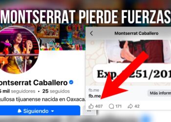 Montserrat Caballero pierde fuerza en redes sociales