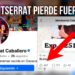 Montserrat Caballero pierde fuerza en redes sociales