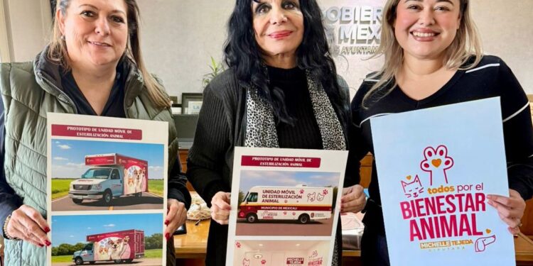 DIPUTADA MICHELLE TEJEDA IMPULSA UNIDAD MÓVIL DE ESTERILIZACIÓN CANINA