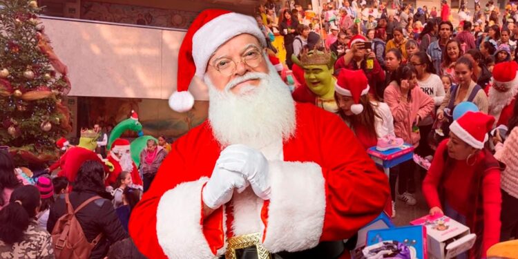 La Ruta de Santa Claus llega a Tijuana para regalar sonrisas junto a la asociación Por Un Sueño de Familia.