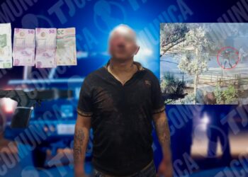 Detienen a rata en Tijuana; se cayó en un arroyo tras huir de la Municipal