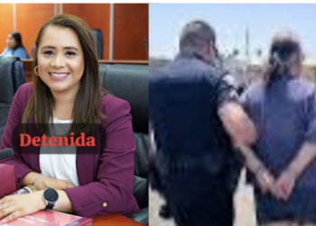 Otro escándalo en el Congreso, primero Cantón y ahora Alejandra, detenida en garita con 800 mil pesos.