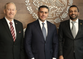 Omar García Harfuch informó que, derivado del acuerdo con el Gobierno de los Estados Unidos, el 22 de enero se recibió la visita del Director del FBI, Kash Patel.