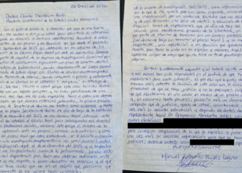 Marino acusado de huachicol envía una carta a la presidenta de México, Claudia Sheinbaum