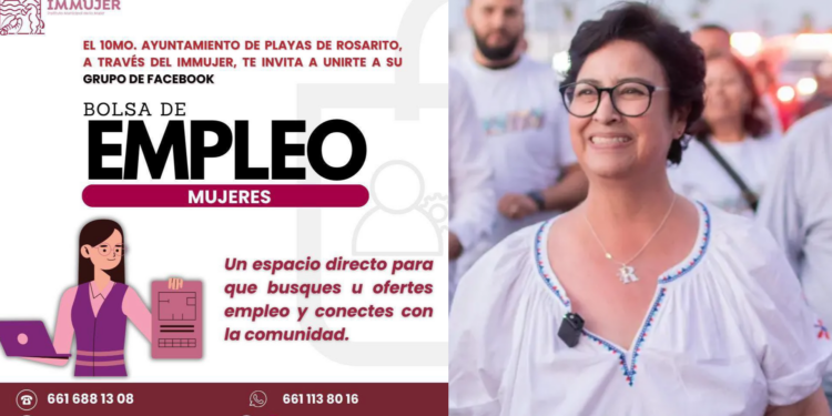 Gobierno de Playas de Rosarito promueve oportunidades laborales para mujeres a través de IMMUJER