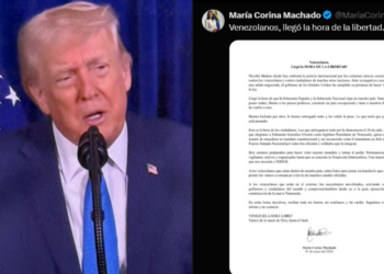 María Corina Machado asegura que Edmundo González debe asumir como legítimo presidente de Venezuela tras captura de Maduro