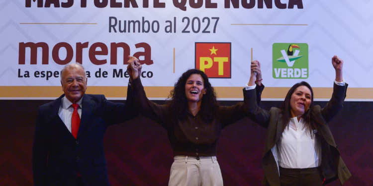 “Más fuerte que nunca”: Morena, PT y PVEM refrendan alianza rumbo a 2027