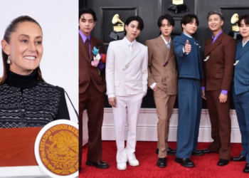 Sheinbaum manda carta al presidente de Corea del Sur; pide más conciertos de BTS en México