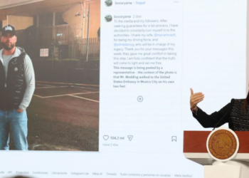 Acusan al gobierno de México de usar imagen de IA en el caso de Ryan Wedding