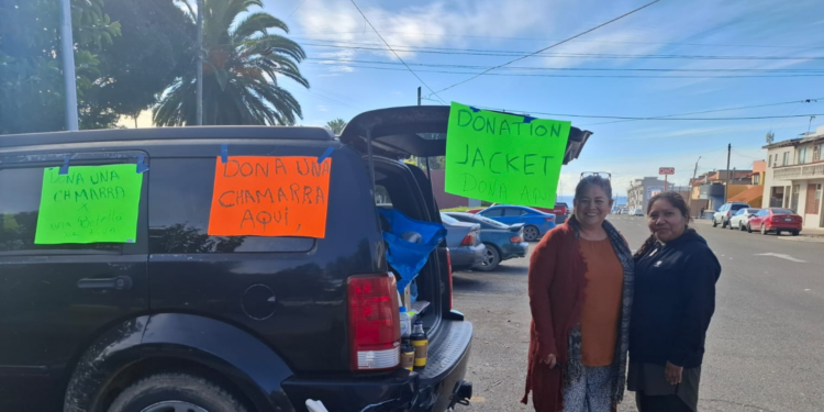 Realizan colecta de chamarras para centros de rehabilitación en Tijuana