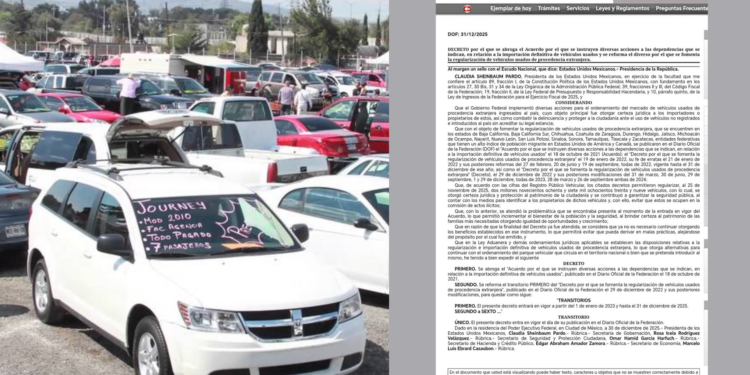 Se acabó el decreto de “autos chocolates”