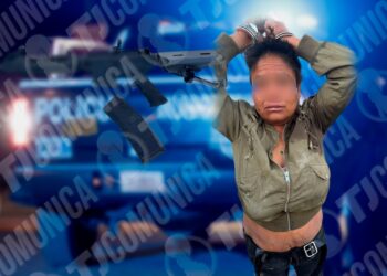 Cae sicaria con fusil en Tijuana