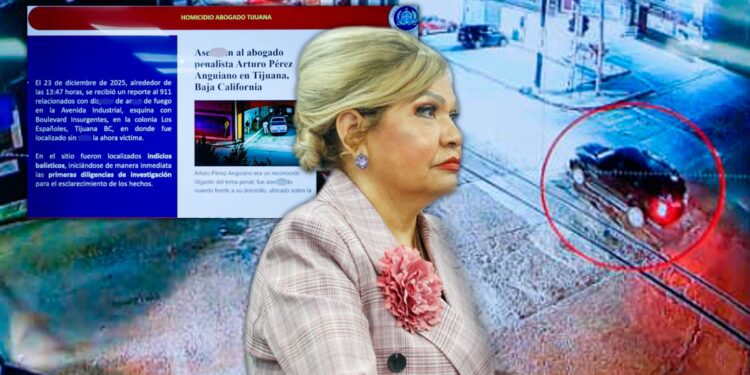 “Todas las líneas están abiertas; hay un detenido”: Fiscalía sobre asesinato de abogado penalista en Tijuana