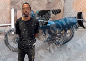 Huye en moto de su vecino y es detenido por Unidad Táctica de Tijuana