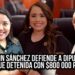 La diputada Evelyn Sánchez defiende lo indefendible al respaldar a su compañera, la diputada Alejandra Ang, quien fue sorprendida en la frontera con más de 800 mil pesos en efectivo.
