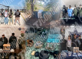 Aseguran drogas y armas en operativos de 11 estados