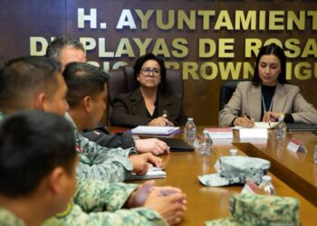 Coordinación interinstitucional fortalece la construcción de paz en Playas de Rosarito