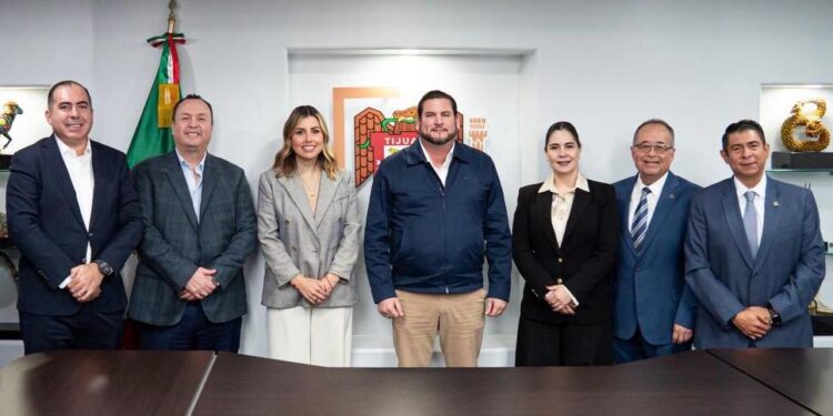 Sostiene Ismael Burgueño Ruiz reunión de trabajo con COPARMEX Tijuana