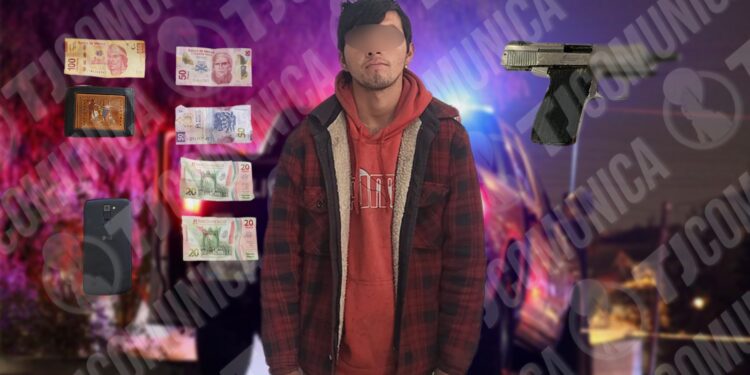 Policía Municipal captura a asaltante