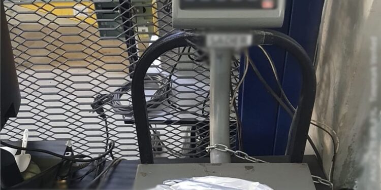 EN EL AICM, AUTORIDADES FEDERALES ASEGURAN UN PAQUETE CON FENTANILO ENVIADO DESDE UN PAÍS ASIÁTICO