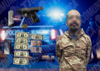 Policía Municipal de Tijuana atora a asaltante armado en la Vía Rápida