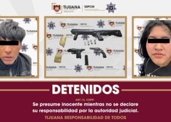 Detiene Policía Municipal a dos personas y asegura tres armas de fuego durante operativo en Cañón de las Carretas