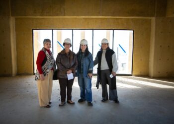Supervisa Rocío Adame avances de la obra del IMAC en el Parque Abelardo L. Rodríguez