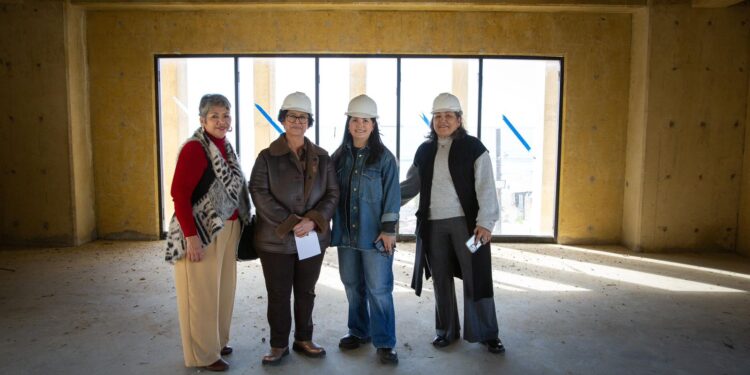 Supervisa Rocío Adame avances de la obra del IMAC en el Parque Abelardo L. Rodríguez