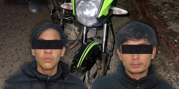 Detienen a dos personas, una de ellas menor de edad, por portación de arma de fuego en Valle San Pedro