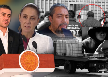 Harfuch afirma acciones contra sindicatos ligados a extorsión y huachicol.