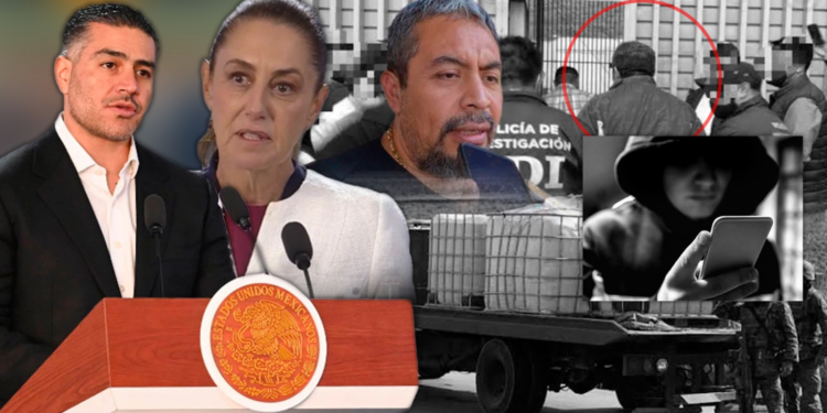 Harfuch afirma acciones contra sindicatos ligados a extorsión y huachicol.