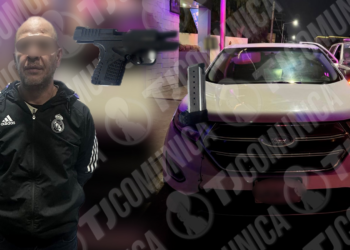 Detienen a hombre por posesión de arma4 de fuego en la colonia Madero